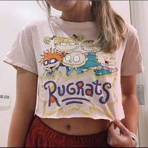 Vintage Rugrats Cropped T-Shirt
